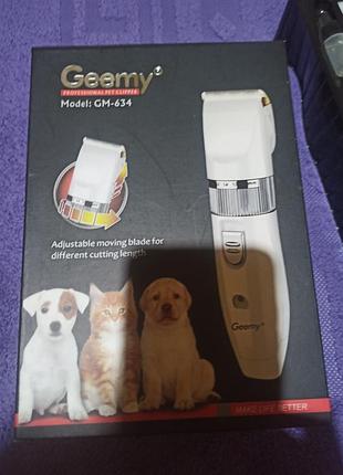 Машинка для стрижки собак geemy gm 634