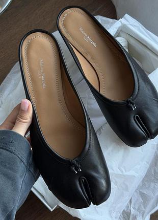 Шкіряні балетки maison margiela