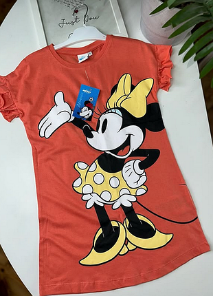 Летнее платье футболка от disney.