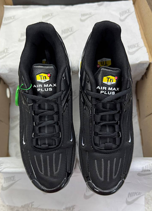 Nike air max plus 3 black 7