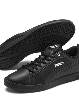 Кеди puma унісекс  23,5см , чорний, натуральна шкіра