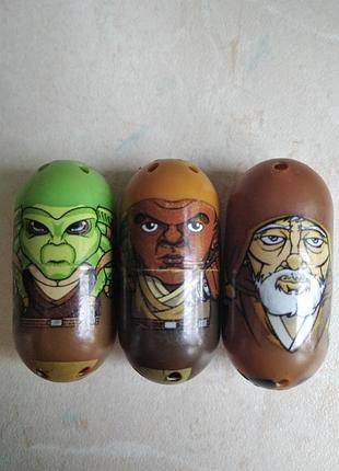 Боди star wars лот з трех: 
kit fisto, mace windu, obi-wan kenobi 2010