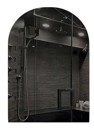 Зеркало с фоновой-подсветкой и дугообразным верxом 60*90 rectangle, kharkiv