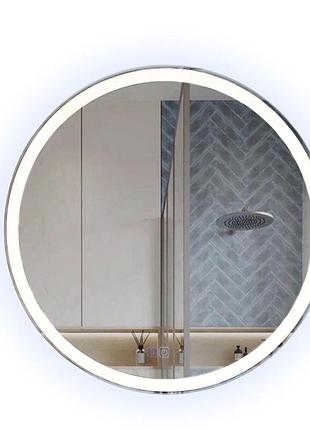Зеркало с led-подсветкой круглое edge, kharkiv (600)