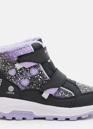 Дитячі черевики для дівчинки skechers storm blazer