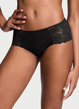 Трусики чики victoria's secret pink с кружевом