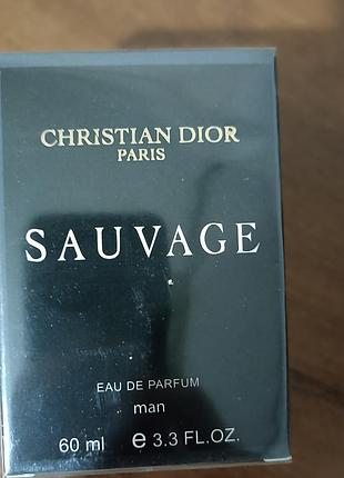 Dior sauvage lux new мужской 60 мл