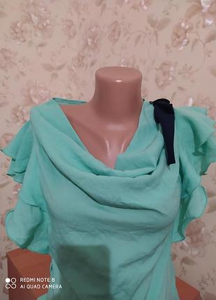 Блуза з бантом