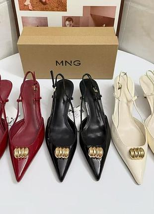 Туфли лодочки mango