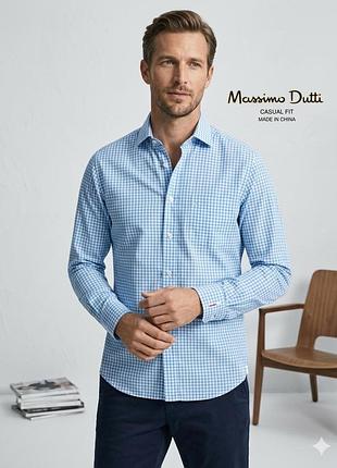 Рубашка massimo dutti s клетка