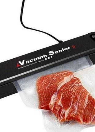 Вакууматор vacuum sealer yq-688 (индикатор, от сети, 10 пакетов в комплекте)