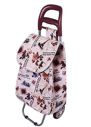 Тачка (сумка на колесах) stenson mh-2784 34*27*94см (до 25кг)