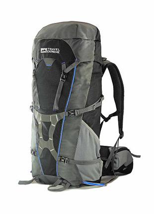 Рюкзак с алюминиевым каркасом travel extreme spur 33л black+blue