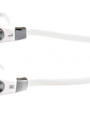 Наушники с микрофоном media-tech mt3556w magicsound ds-2 1.2м 3.5mm jack white