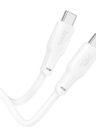 Кабель hoco x93 type-c to type-c force fast charging data cable 2м 240w white 4