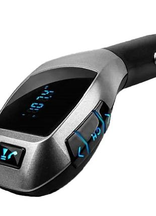 Автомобильный mp3 трансмиттер fm-модулятор x5 led usb/sd