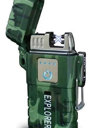 Зажигалка электроимпульсная jl317 explorer 6741