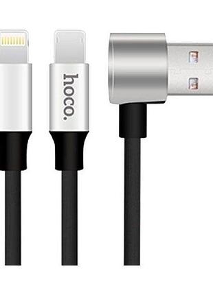 Кабель hoco combo lightning+micro u18 black