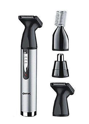 Триммер 3в1 gemei gm 3107 3 вт norse / ear hair trimmer с насадками