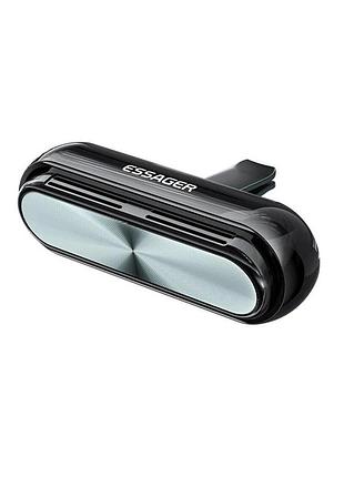 Автомобильный освежитель воздуха для дефлектора essager exscfb-sh0a car air outlet press type solid perfume grey