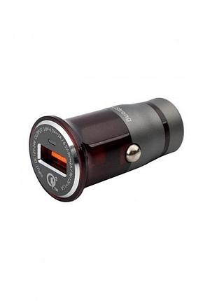 Адаптер зарядний пристрій koni strong type-c cable ks400qc 18w 1usb 3a qc3.0