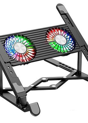 Підставка для ноутбука hoco brilliant heat dissipation folding notebook stand dh17