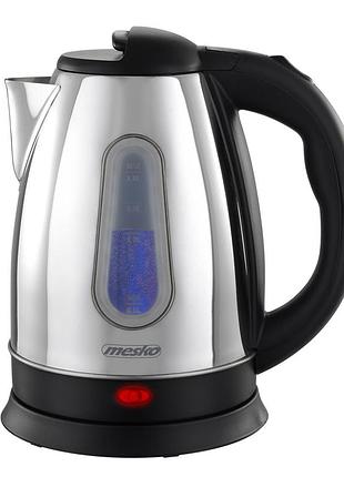 Чайник электрический mesko ms 1353 1.8 л 1500 вт корпус из нержавеющей стали