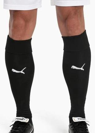Гетры футбольные puma team liga socks (черные) - оригинал