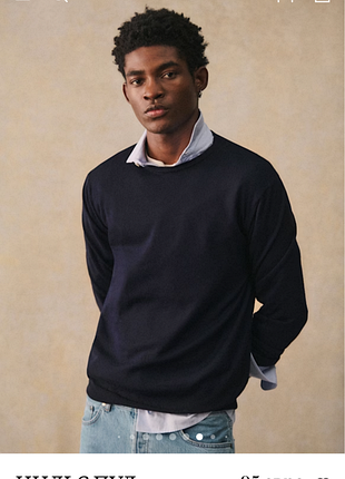 Свитер вирджынская шерсть nils sweater от octobre éditions sezane