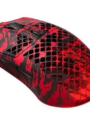 Мышь компьютерная steelseries aerox 3 wireless faze clan edition черный/красный (62609)