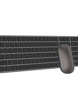 Набор беспроводных клавиатуры и мыши meetion ikey c230 2 в 1 usb black (c230mwb)