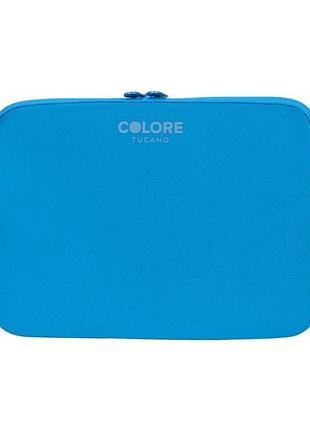Неопреновый чехол для ноутбука tucano colore 13"-14.1" с anti-slip system синий (bfc1314-b)