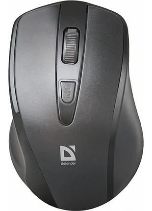 Мишка defender datum mm-265 бездротова 3кн 1600dpi black
