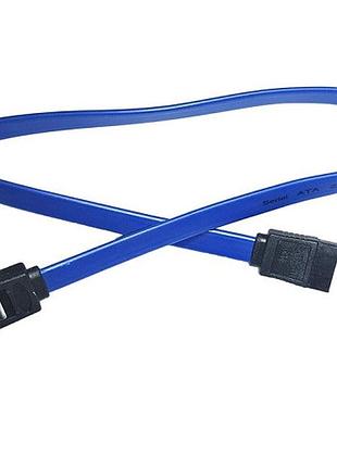 Кабель value s0943 sata 3.0 7pin f/f 0.4м blue