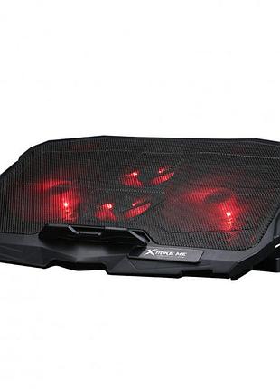 Підставка для охолодження ноутбука з кулера xtrike me fn-802 (2usb 2 speed) black