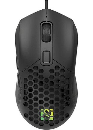 Мишка sandberg flexcover 6d gamer mouse rgb/12800 dpi/1.5m/6кн/black (640-28)