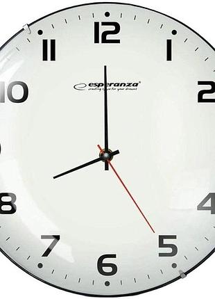 Часы настенные esperanza wall clock san francisko 30см (ehc018f)