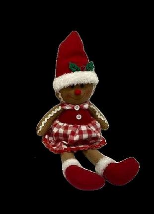 Новогодняя фигурка "gingerbread man" stenson r90780 440мм
