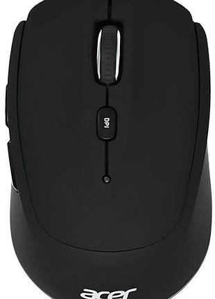 Компьютерная мышь acer omr050, беспроводное подключение usb 2.4 ггц/bluetooth, 1600 dpi, черный корпус (zl.mceee.02d)