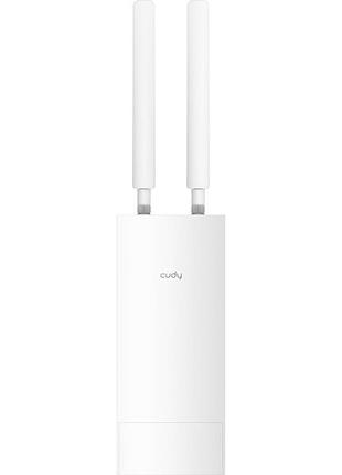 Маршрутизатор cudy lt400 outdoor 4g/lte cat4 wi-fi n300 white (lt400 outdoor)
