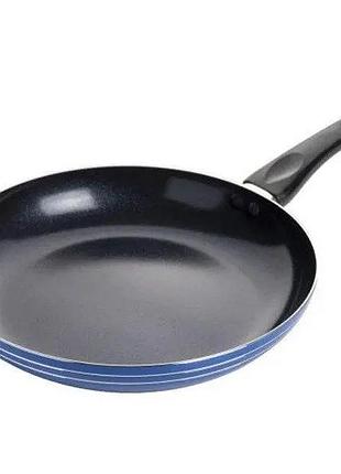 Сковорода stenson mh-0336 з антипригарним покриттям d26см blue