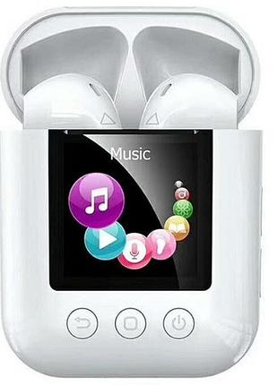 Наушники беспроводные bluetooth remax digital player tws-19, белые