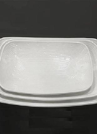 Блюдо фарфор stenson mc4873-14 "feast" 14" (36см)