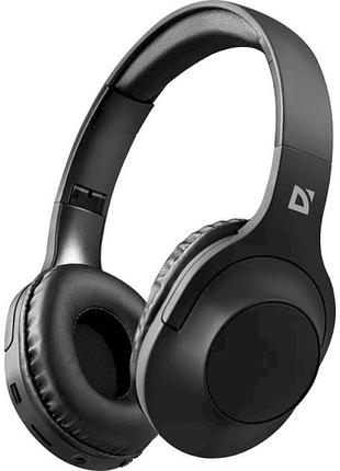 Наушники defender freemotion b445 беспроводные bluetooth 5.4 black (63445)