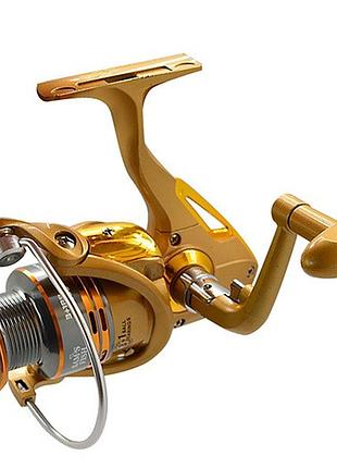 Катушка sams fish sf 24142-4 алюминий.шпуля 4000 3+1bb gold