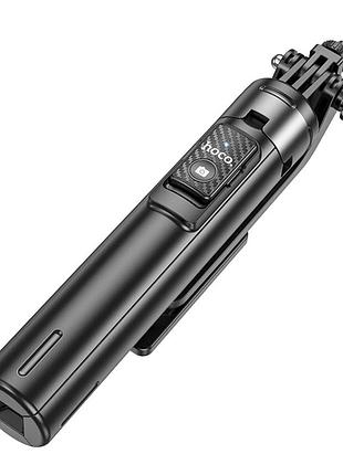 Селфі-монопод hoco k21 stream aluminum alloy live broadcast holder bluetooth 4.2 black