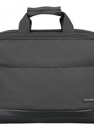 Сумка для ноутбука modecom porto 15.6 дюйма полиэстер кожа black (tor-mc-porto-15)