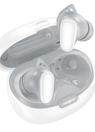 Навушники hoco ew203 jinny tws bluetooth 5.4 з кейсом до 7 годин роботи білі