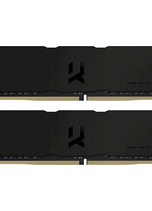 Комплект оперативной памяти goodram irdm pro deep black ddr4 32gb (2×16gb) 3600mhz cl18 (irp-k3600d4v64l18/32gdc)