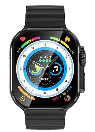 Смарт-годинник hoco y23 ultra – спортивний з функцією дзвінків та захистом ip67 black